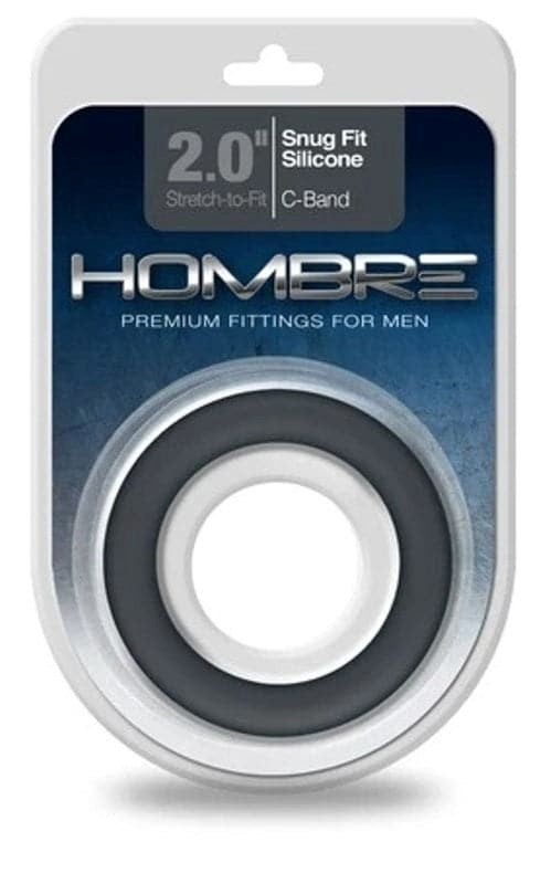 Hombre Snug-Fit Silicone C-Band Cock Rings