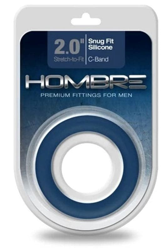 Hombre Snug-Fit Silicone C-Band Cock Rings