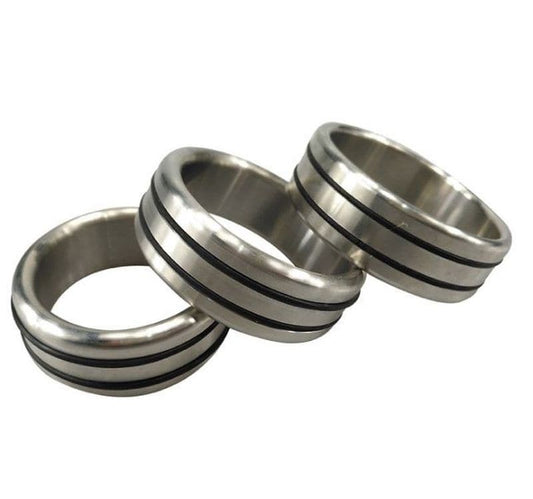 Hell's Couture Premium Stainless Steel Pleasure Ring - Cock Rings