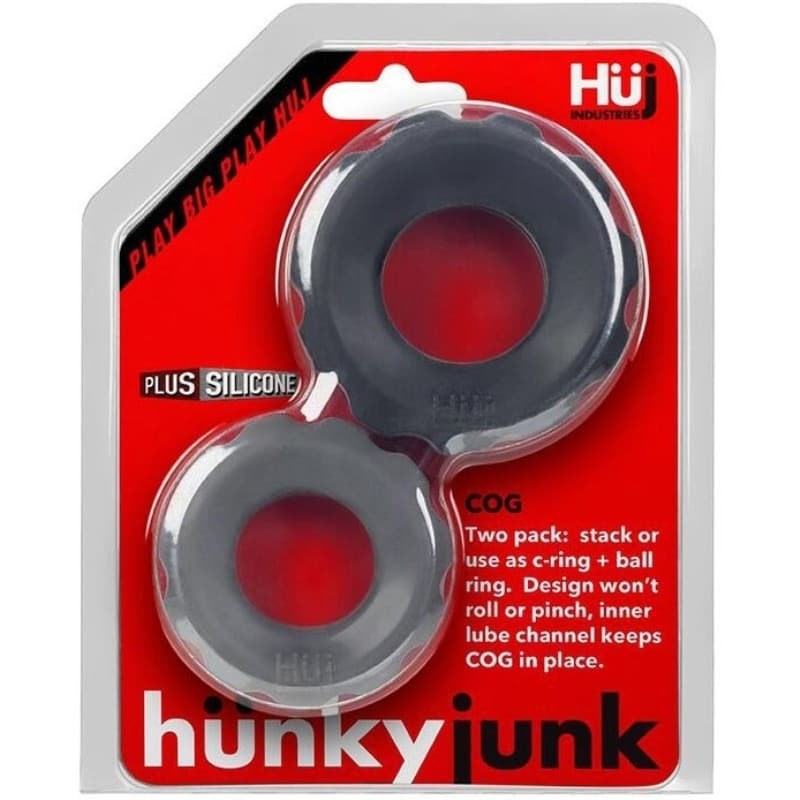 Hunkyjunk COG 2 Size C-Ring Pack Cock Rings