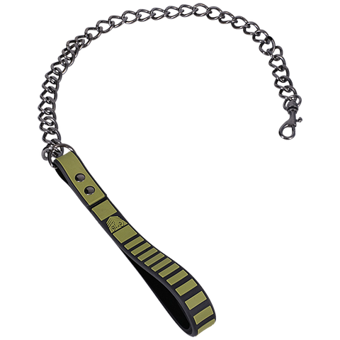 Doc Johnson Fort Troff Tactical Bondage Collar & Leash - Collars and Leads