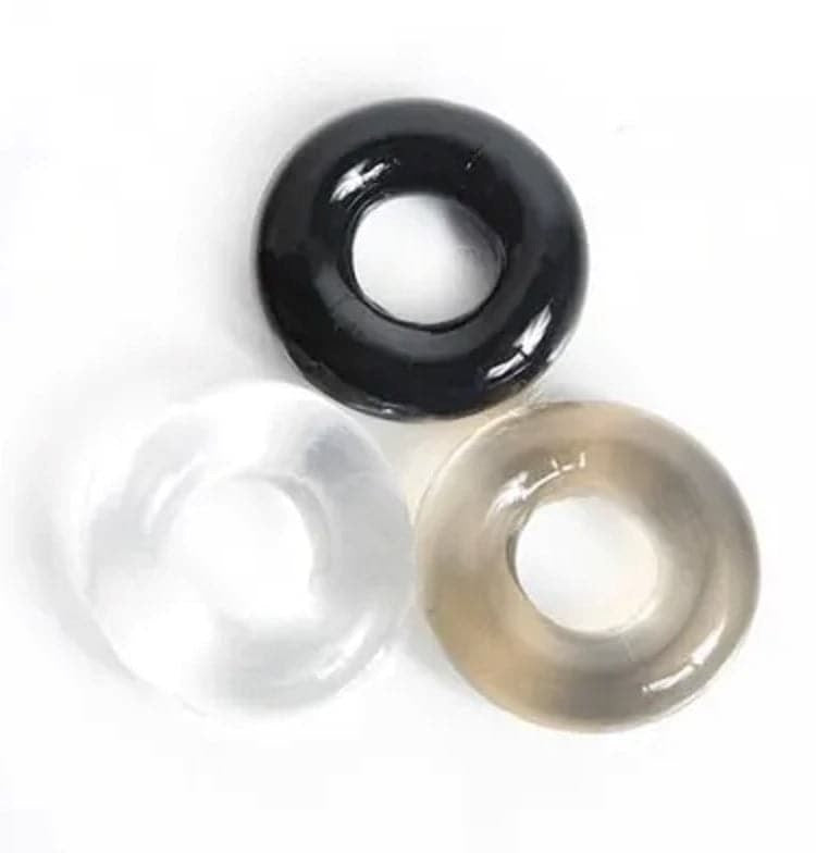 Hunkyjunk HUJ3 C-Ring 3 Pack Cock Rings