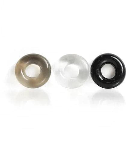 Hunkyjunk HUJ3 C-Ring 3 Pack Cock Rings