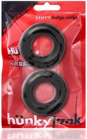 Hunkyjunk Stiffy Bulge Rings - Cock Rings