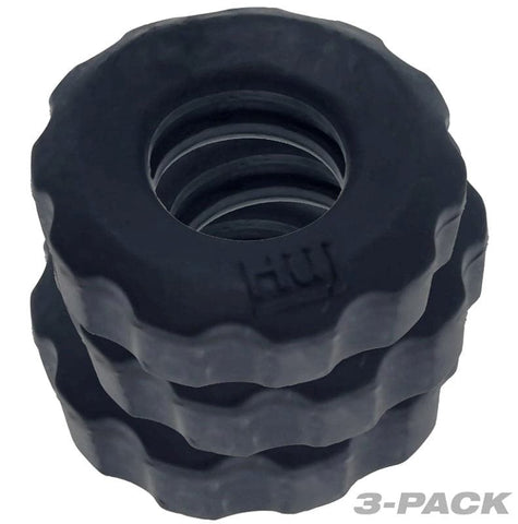 Hunkyjunk Superhuj C-Ring 3 Pack - Stretchy Cock Rings