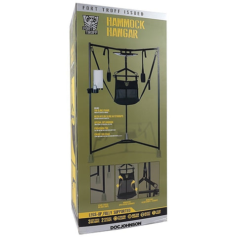 Fort Troff Hammock Hangar BDSM Sling by Doc Johnson - Cuffs and Restraints