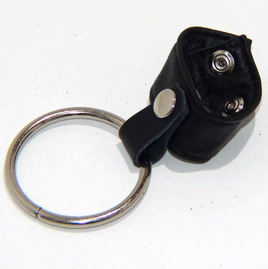 JadeRope CockRing Leather and Metal - Cock Rings