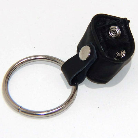 JadeRope CockRing Leather and Metal - Cock Rings