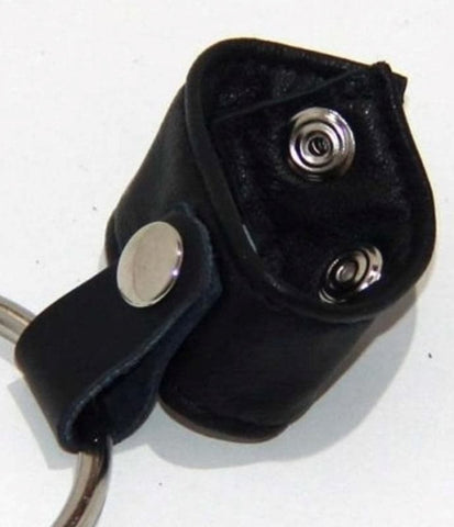 JadeRope CockRing Leather and Metal - Cock Rings