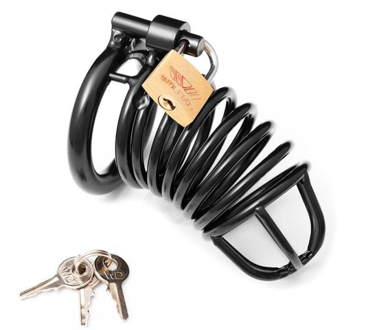 Jail House Cock Cage Black - Male Chastity
