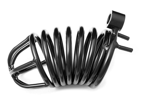 Jail House Cock Cage Black - Male Chastity