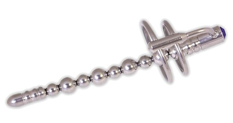 Jewel End Multi-Ball Steel Penis Plug Penis Plugs