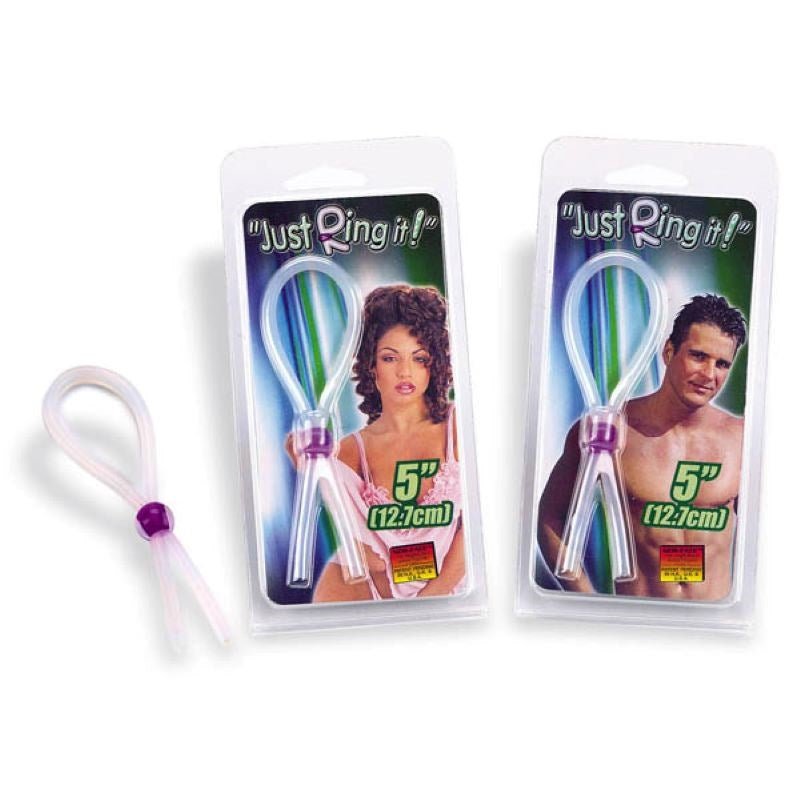 Just Ring It - Silicone Cock Lasso Ring Stretchy Cock Rings