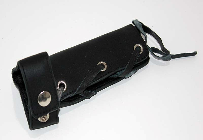 Lace Up Leather Cock Sheath Cock Rings