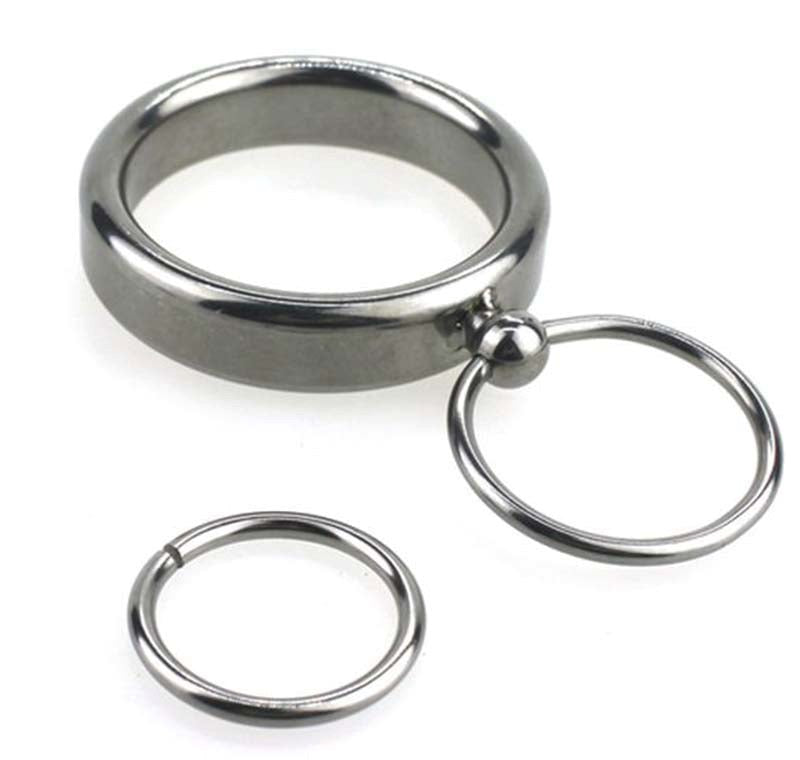 Lead Me Stainless Steel Cock Ring Cock Rings