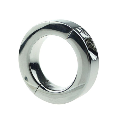 Loopy Smooth Steel Cock Ring - Cock Rings