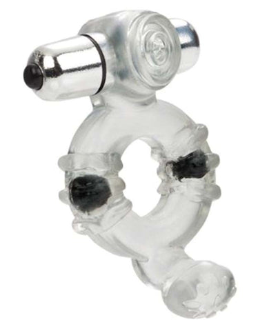 CalExotics Magnetic Power Pleasure Rider Ring - Cock Rings