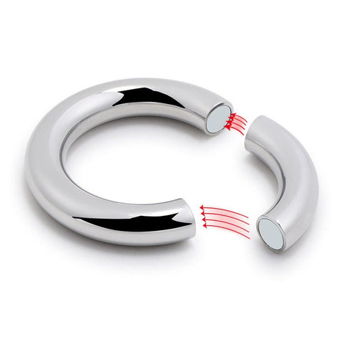 Magnetize Stainless Steel Magnetic Ball Stretcher - Ball and Cock Toys
