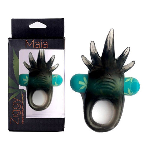 Maia Ziggy 420 - Powerful Vibrations for Enhanced Intimacy - Vibrating Cock Rings