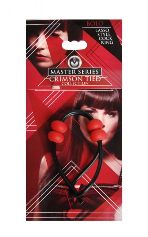 Master Series Crimson Tied Bolo Lasso Cock Ring Cock Rings