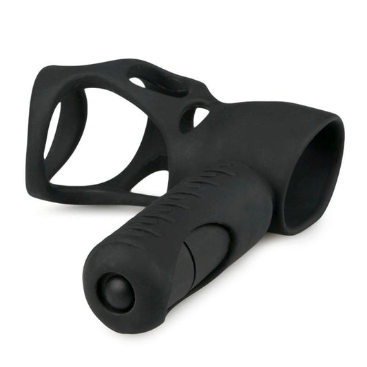 Mech Warrior Vibrating Cock Ring for Couples' Bliss - Cock Rings