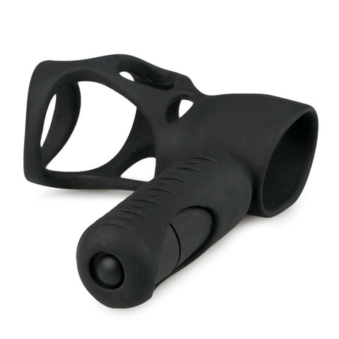 Mech Warrior Vibrating Cock Ring for Couples' Bliss - Cock Rings