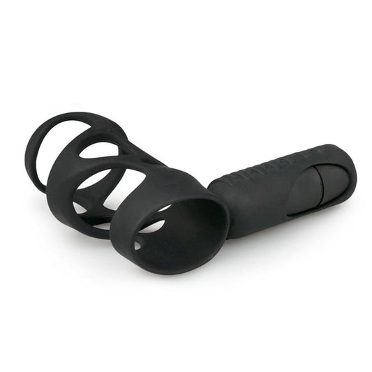 Mech Warrior Vibrating Cock Ring for Couples' Bliss - Cock Rings