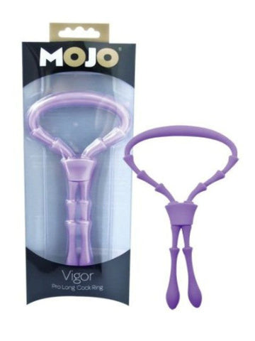 Mojo Vigor Cock Ring Purple - Cock Rings