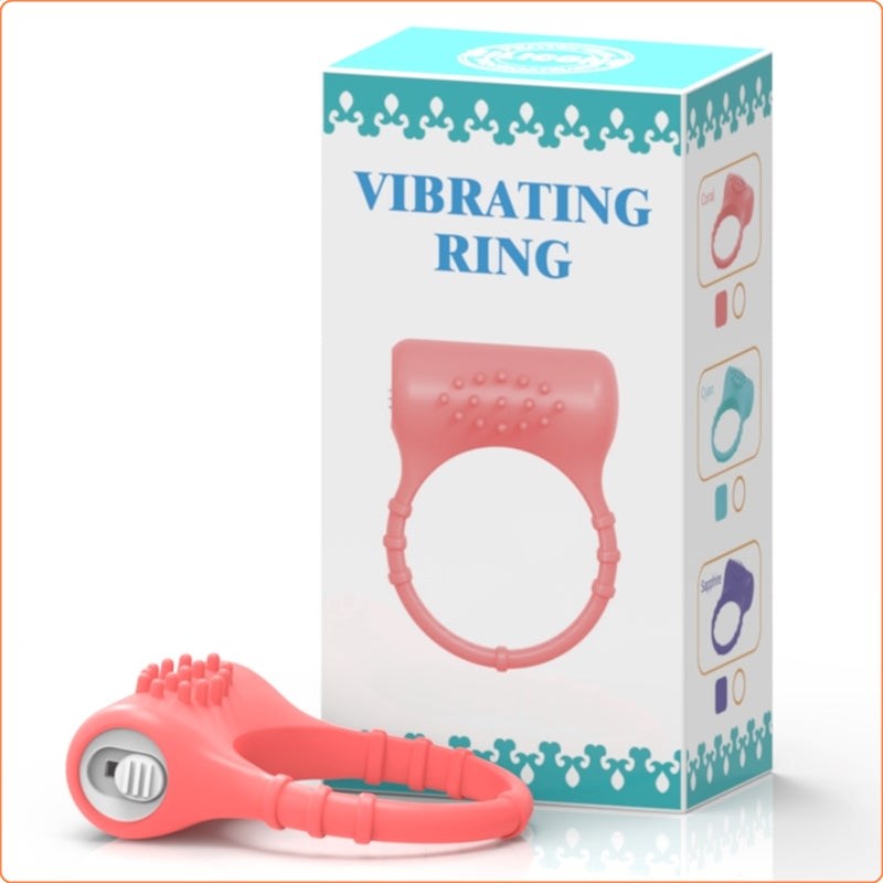 Monster Vibrating Cock Ring Ball and Cock Toys