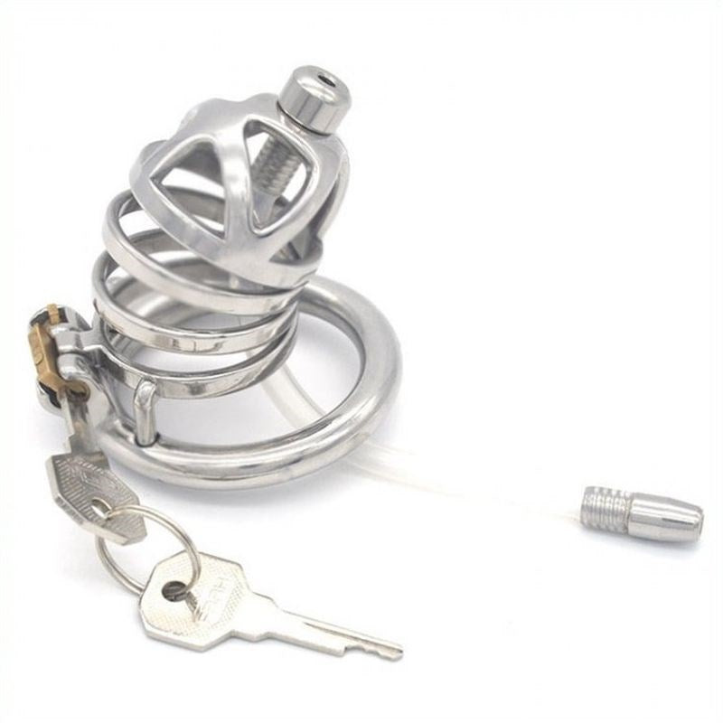 Net Male Chastity Device With Cum Thru Male Chastity