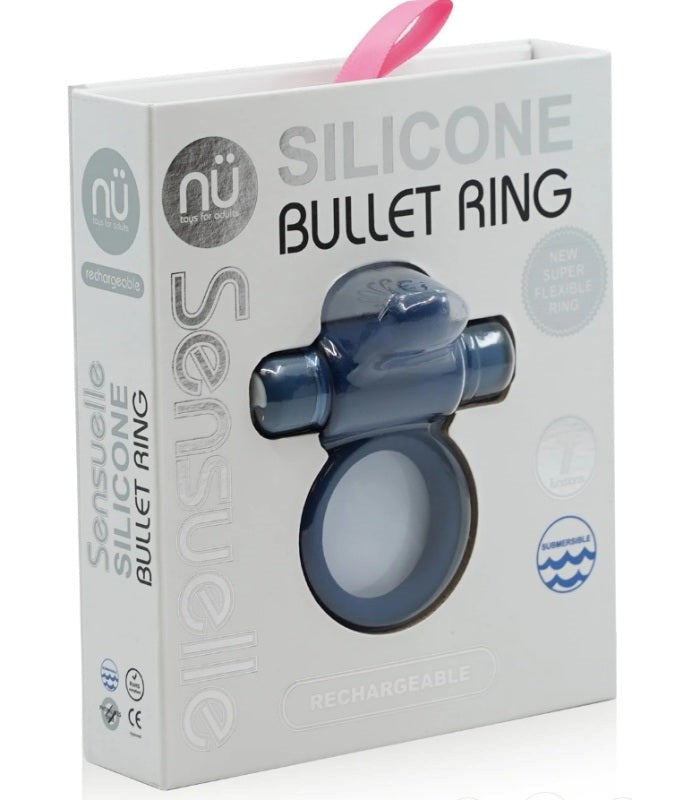 Nu Sensuelle Silicone Bullet Ring Cock Rings