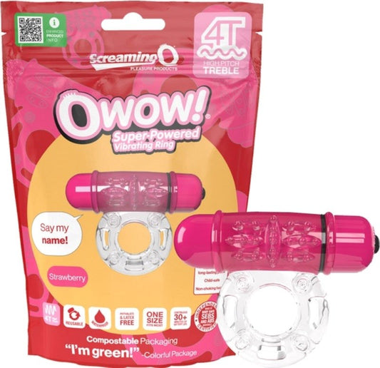 Owow 4T High Pitch Treble Cock Ring - Ball and Cock Toys