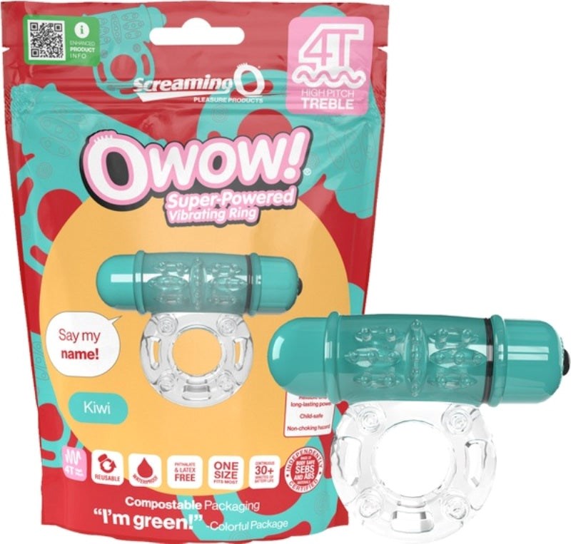 Owow 4T High Pitch Treble Cock Ring Ball and Cock Toys