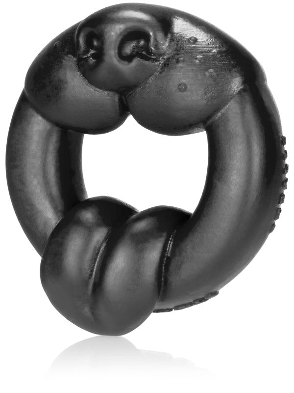 Oxballs Scrappy Puppy Black Cock Rings