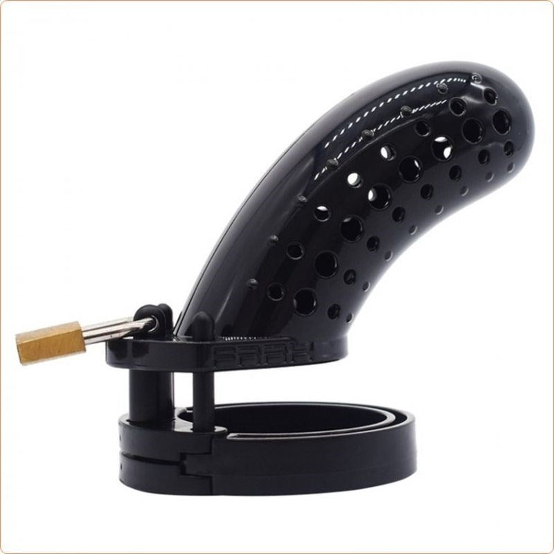 Perforated Silicone Cock Cage Male Chastity