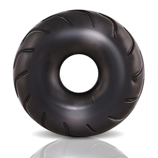 Performance Truck Tire Stretchy Cock Ring - Black - Stretchy Cock Rings