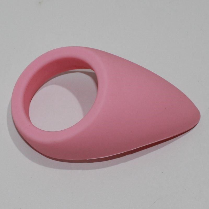 Pink Silicone Tear Drop Cock Ring Cock Rings