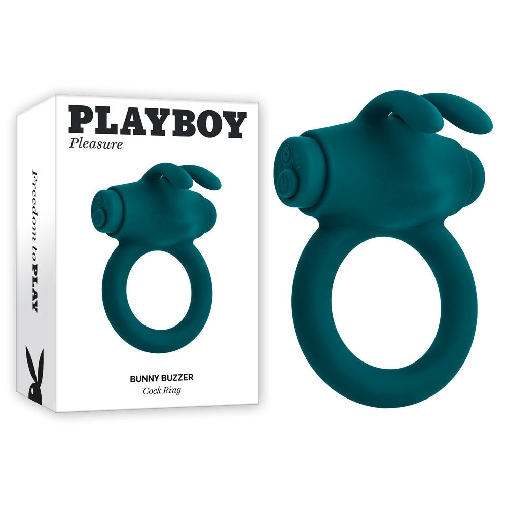 Playboy Pleasure Bunny Buzzer Vibrating Cock Rings