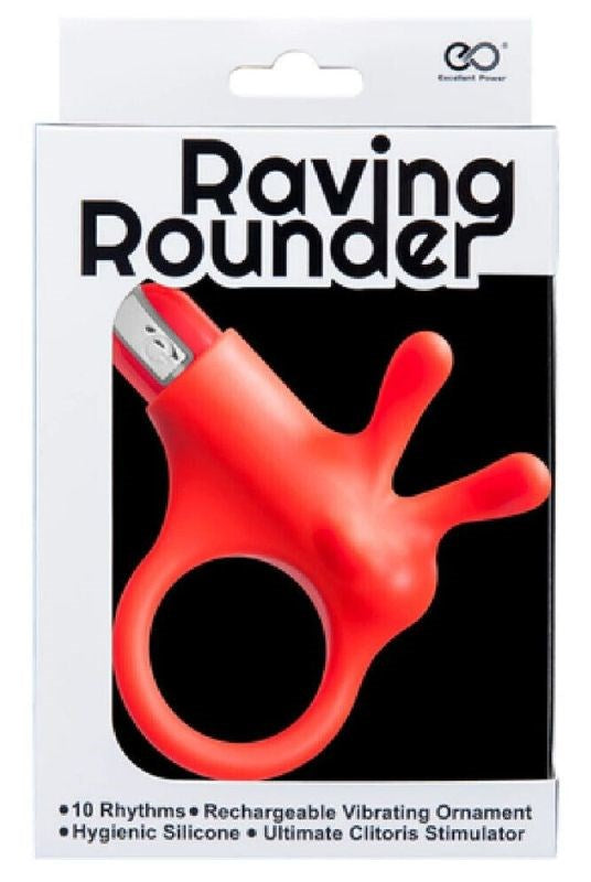 Raving Rounder Rechargeable Cock Ring Ball and Cock Toys