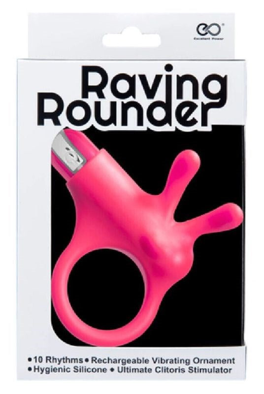 Raving Rounder Rechargeable Cock Ring Ball and Cock Toys