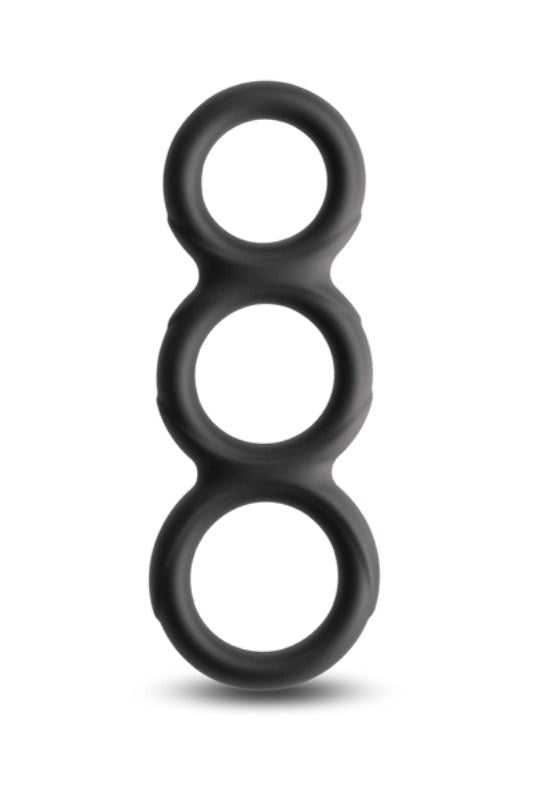 Renegade Threefold - Black - Ball and Cock Toys