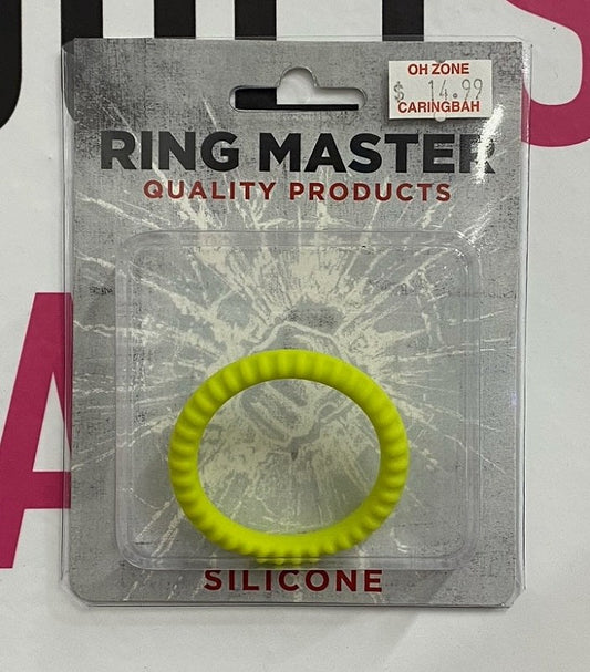Ring Master Ribbed Silicone Cock Ring - Cock Rings