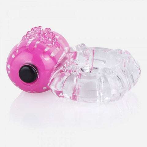 ScreamingO ColorPop Big O - Soft, Stretchy Vibrating Pleasure Ring - Vibrating Cock Rings