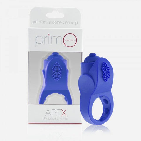 Unleash Ecstasy - ScreamingO PrimO Apex Vibrating Pleasure Ring - Cock Rings