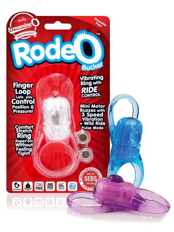 ScreamingO RodeO Bucker Vibrating Cock Rings