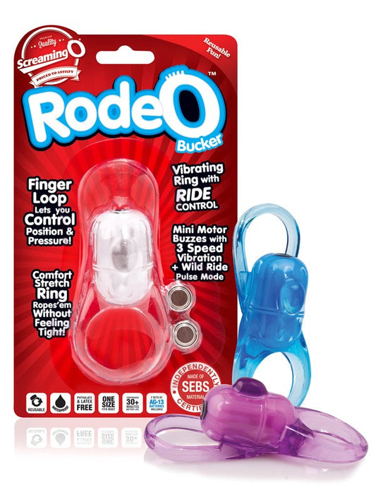 ScreamingO RodeO Bucker - Vibrating Cock Rings