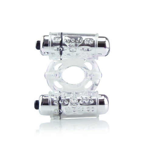 ScreamingO The O Wow Double Wammy - Vibrating Cock Rings