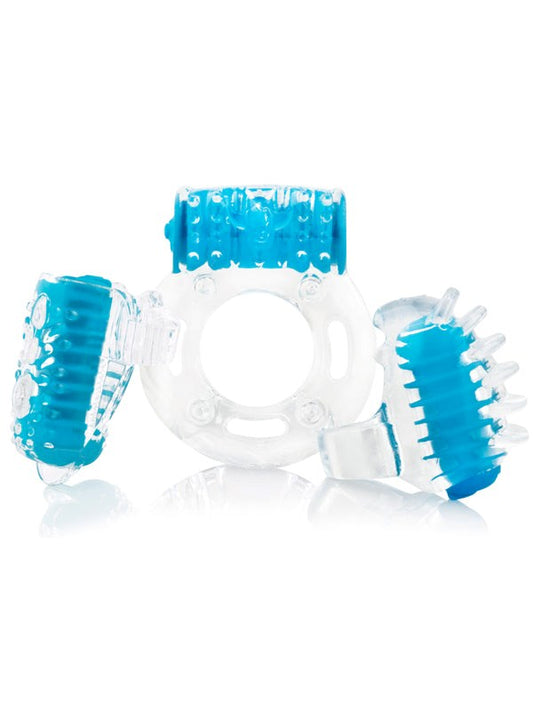 Vibroman - Discreet Vibrating Pleasure Set for Couples Vibrating Cock Rings