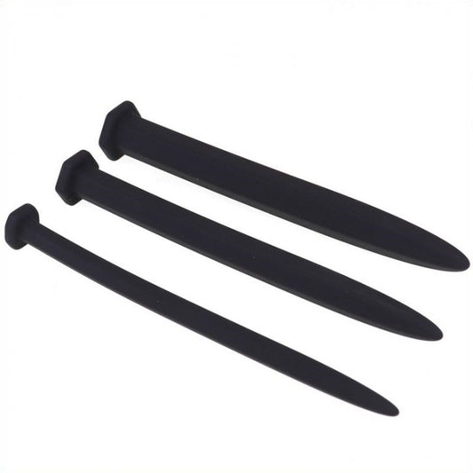 BDStyle Silicone Hexagon Penis Plug Stimulation Kit Penis Plugs