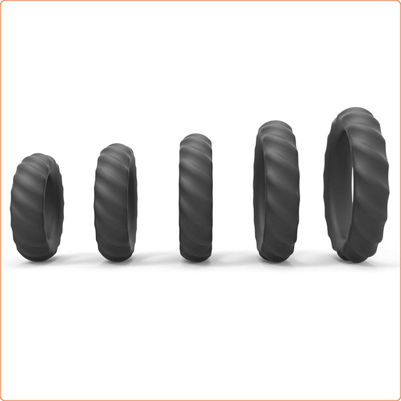 Silicone Penis Rings for Erection Enhancing Ball and Cock Toys